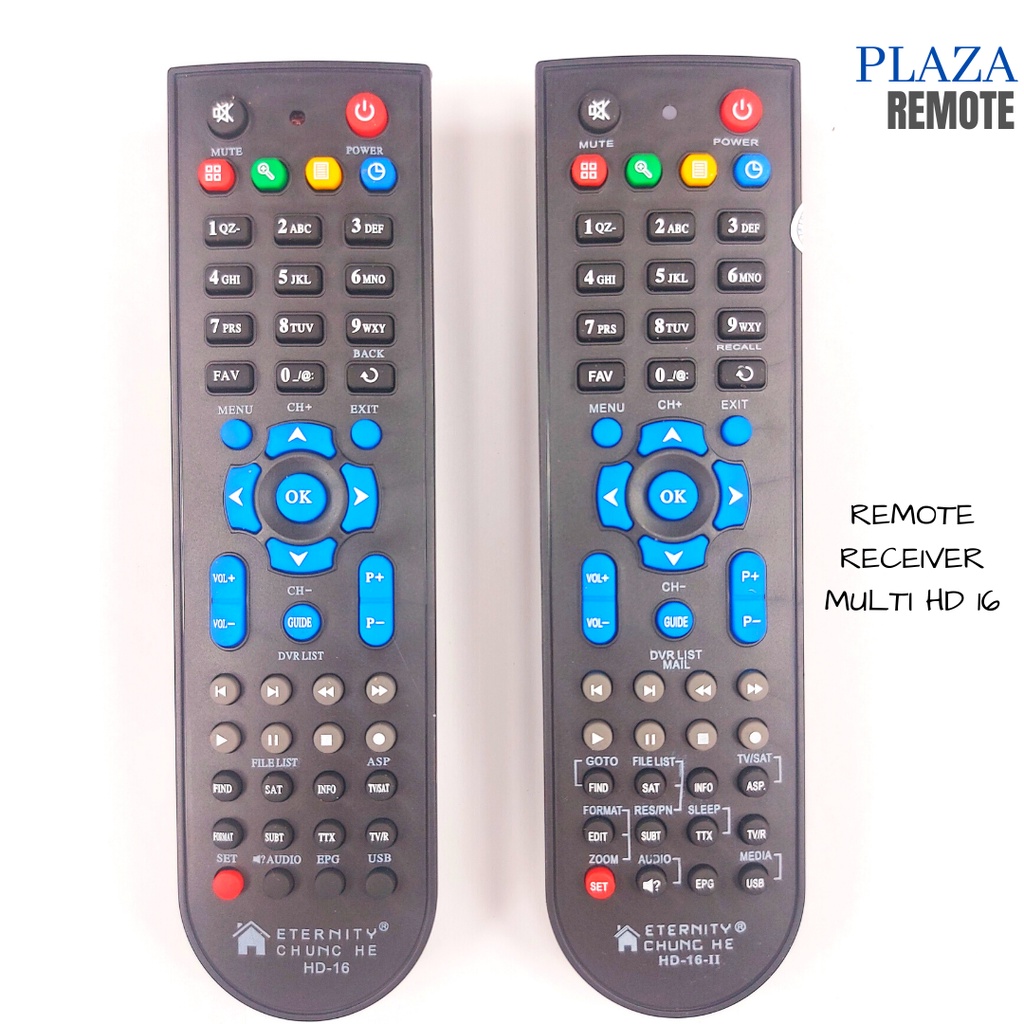 REMOTE MULTI RECEIVER PARABOLA HD MP4 HD