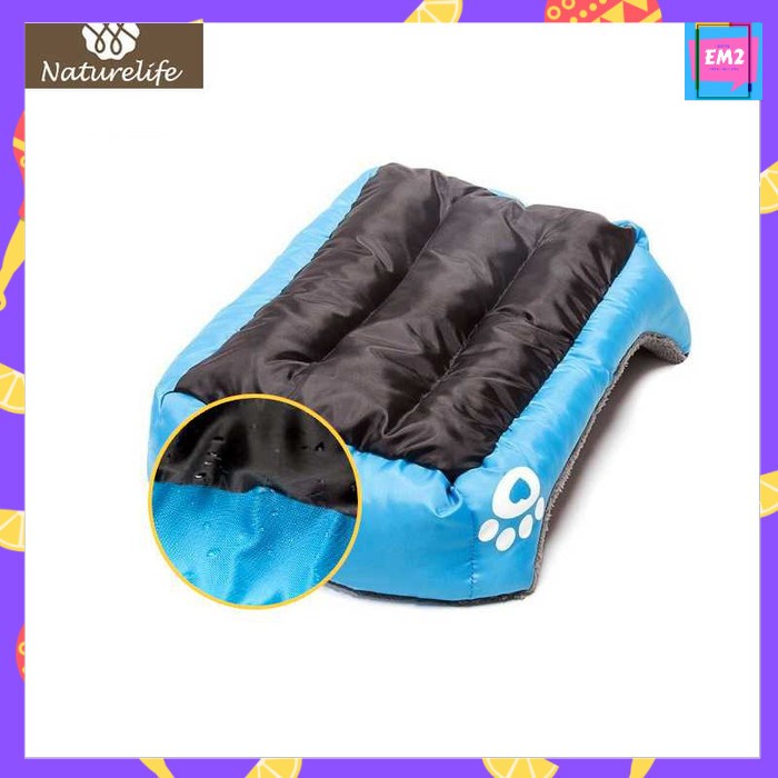 HEWAN-TIDUR-TEMPAT- TEMPAT TIDUR KUCING ANJING / ALAS KANDANG HEWAN PELIHARAAN SIZE L-XXL - BIRU,