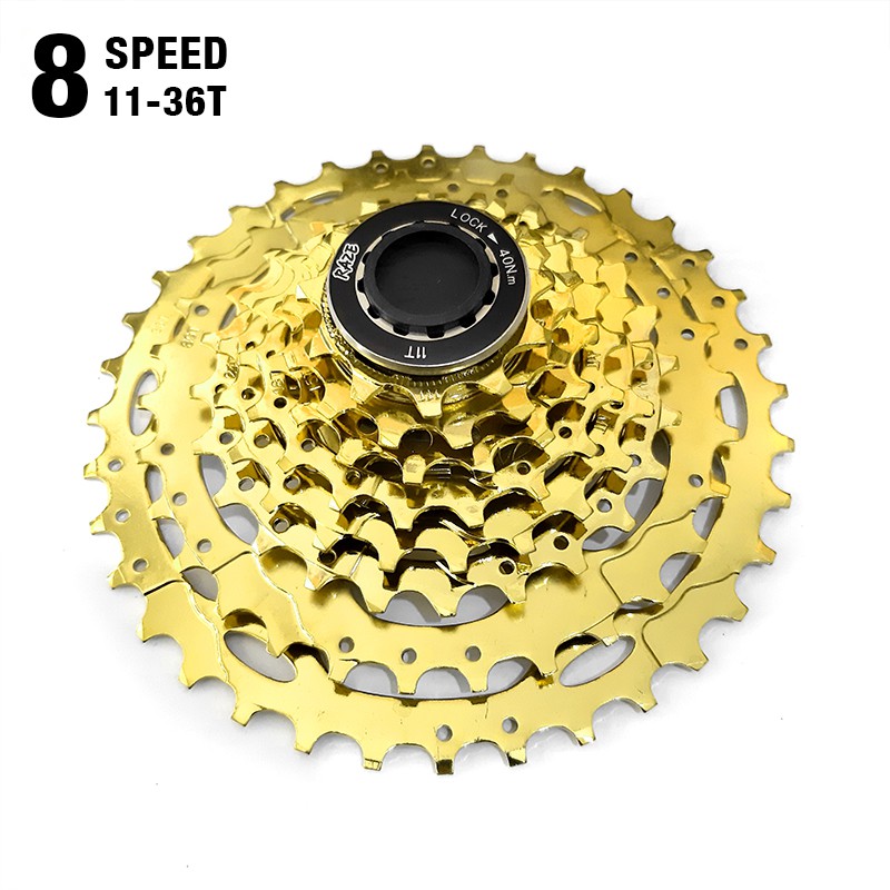 Sprocket RAZE 8 Speed (11-36T) GOLD