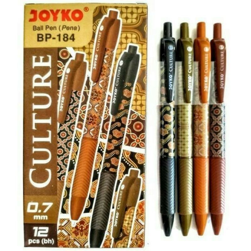 

Pulpen Batik Joyko Culture BP-184 Pen Culture Joyko