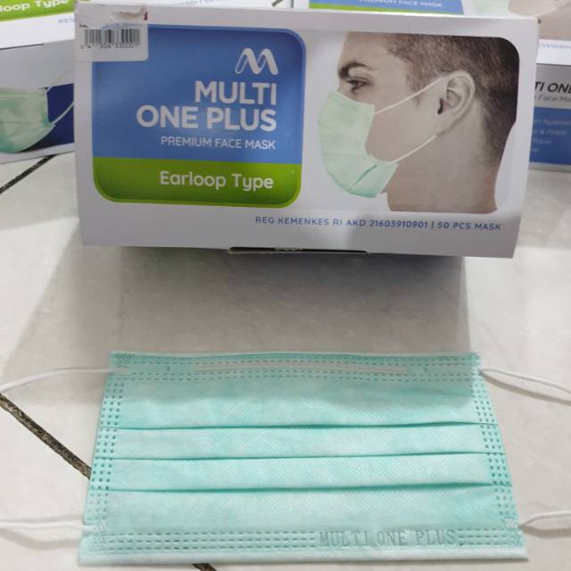  Masker multi one plus  earloop Shopee Indonesia