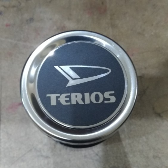 Buntut Knalpot Hitam Logo Tulisan Daihatsu New Terios