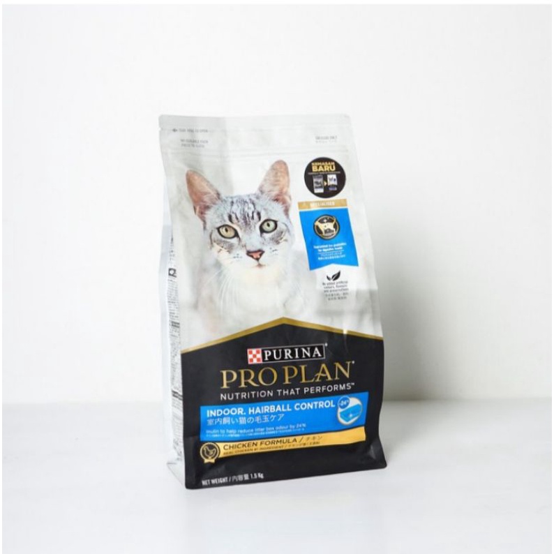 Proplan Indor hairball control 1,5 kg prespack