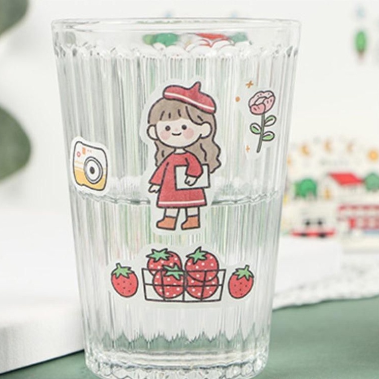 

Jc Acc Stiker Motif Emoji Untuk Dekorasi Handphone / Diary DIY / Botol Minum 2L Viral / Sticker Karakter Import