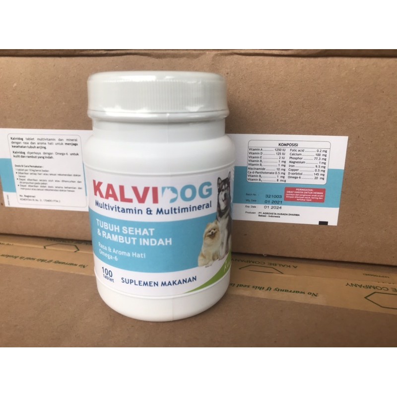 

kalvidog vitamin anjing