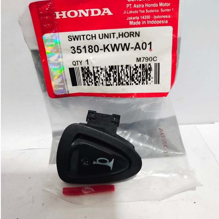 TOMBOL KLAKSON HONDA REVO 35180-KWW-A01