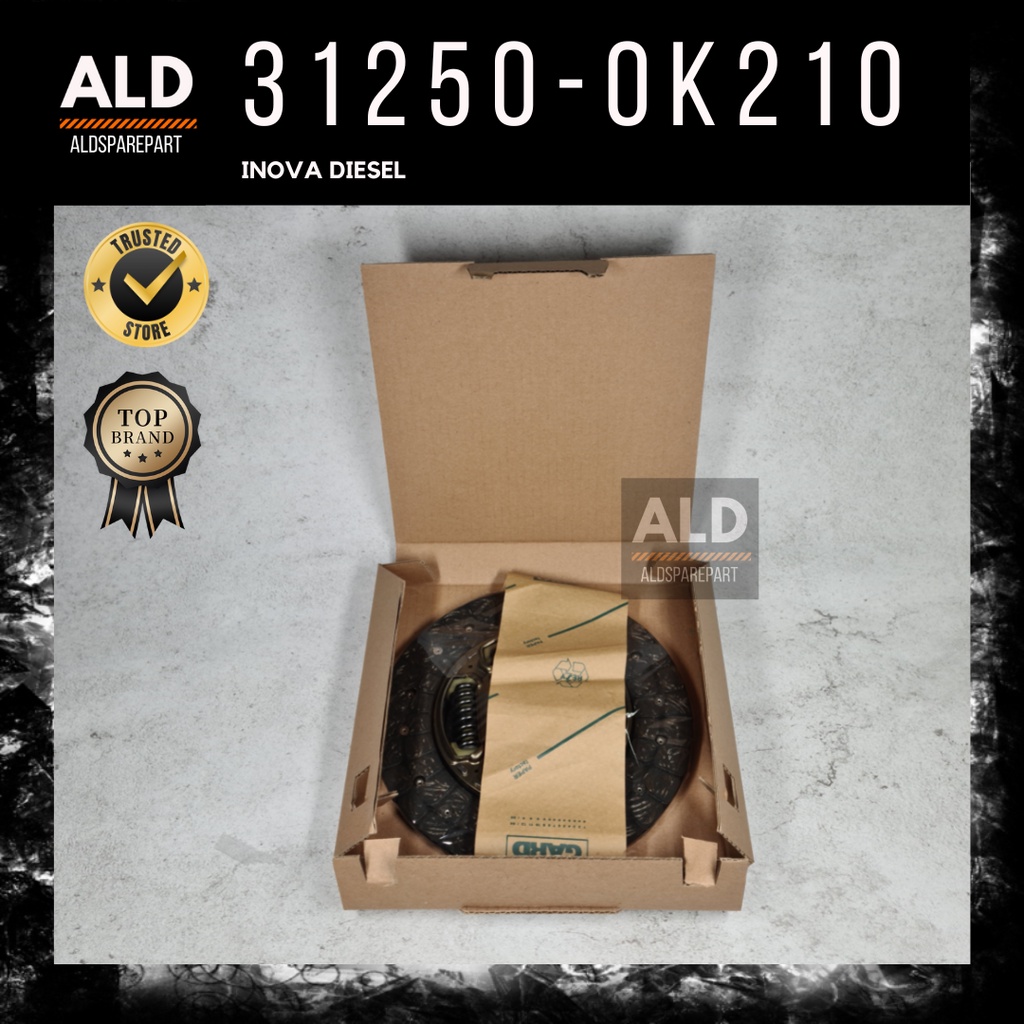 CLUTCH DISC KAMPAS KOPLING INNOVA / REBORN DIESEL  (31250-0K210) GARANSI 1 BULAN