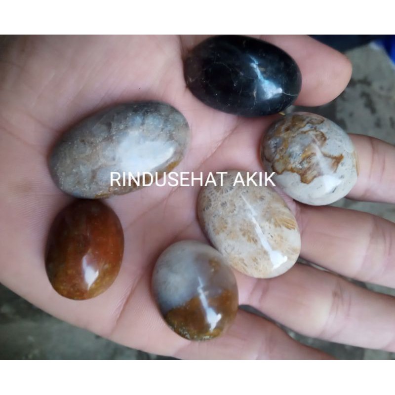 Batu akik ukuran jumbo cocok untuk liontin kalung