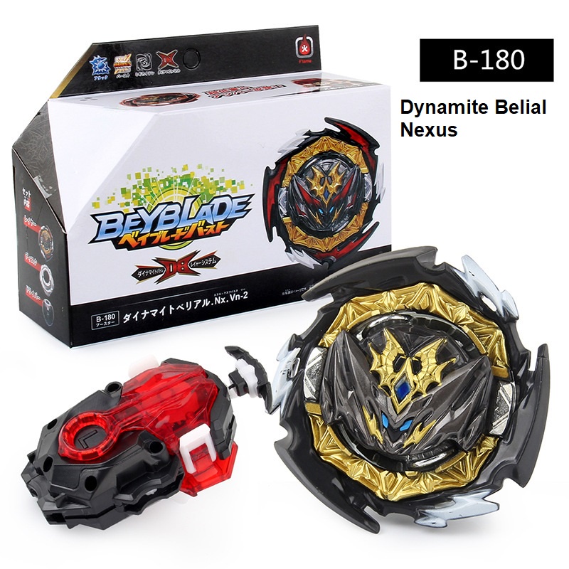 Gasing Beyblade Burst DB merk Flame B-180 Dynamite Belial Nexus