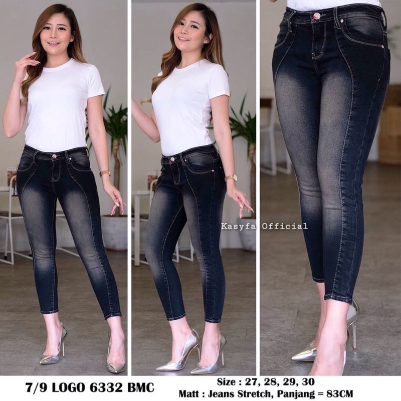 SERENA FRONT LINE CELANA JEANS 7/9 TULANG SIZE [27-38]