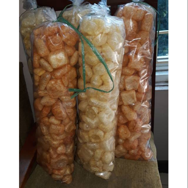 Krupuk kulit sapi asli ori dan balado