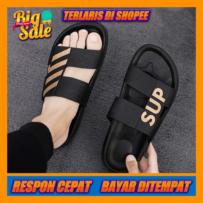SANDAL KARET SUP SANDAL PRIA WANITA SANDAL KARET IMPORT SANDAL KARET NYAMAN SANDAL RUMAH SANTAI