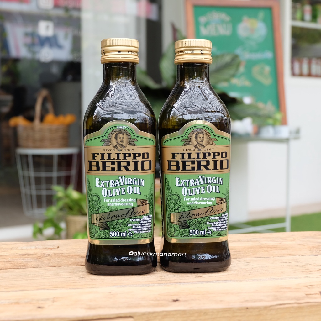 

Filippo Berio Extra Virgin Olive Oil / Minyak Zaitun 500 ml