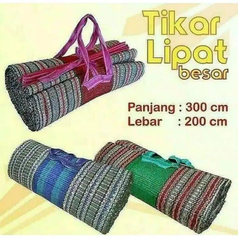 tikar tenun lipat
