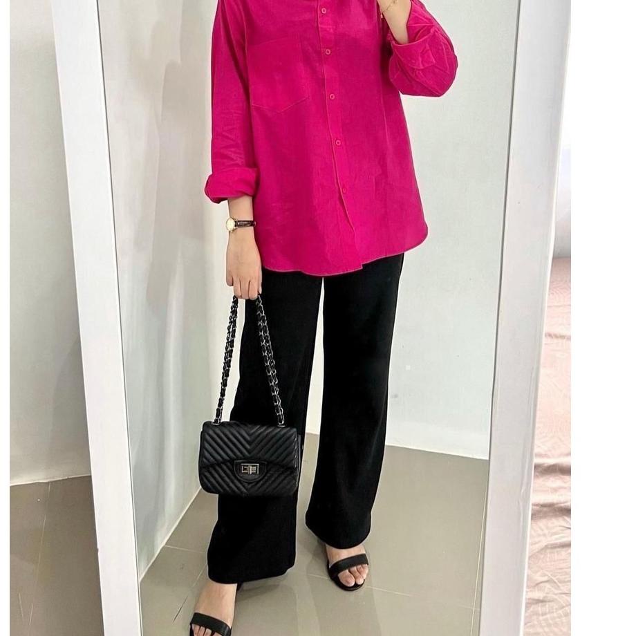 10.10 MALL FANTA TOP BLOUSE KEMEJA KEKINIAN / KEMEJA BLOUSE ATASAN BAJU WANITA / ATASAN WANITA