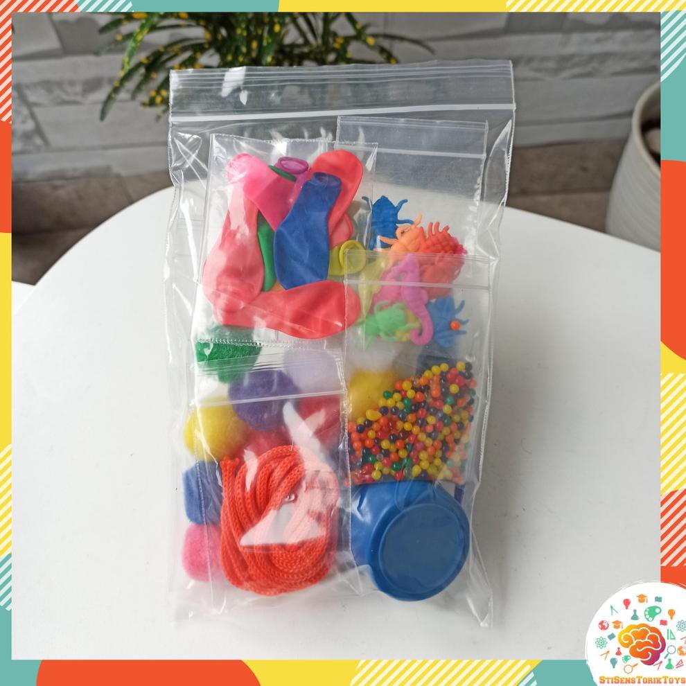 [Star] Paket Hemat Sensory Montessori Play Toys Mainan Edukasi Anak 1 2 3  Tahun Perempuan Laki Laki