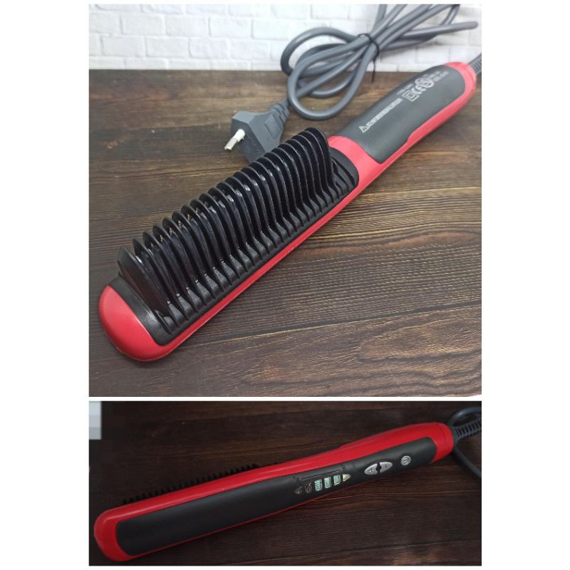 Sisir Catok Jepang / Catok Sisir Pelurus Rambut New Fast Hair Straightener ASL 908