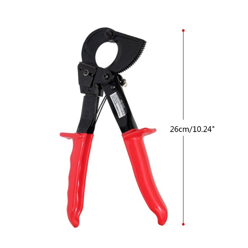 Zzz HS-325A 240mm2 Tang Ratcheting Pemotong Kabel Desain Jerman