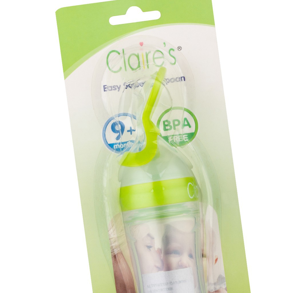 MAK261 BOTOL SENDOK CLAIRE'S ALAT BANTU MAKAN BAYI G5041