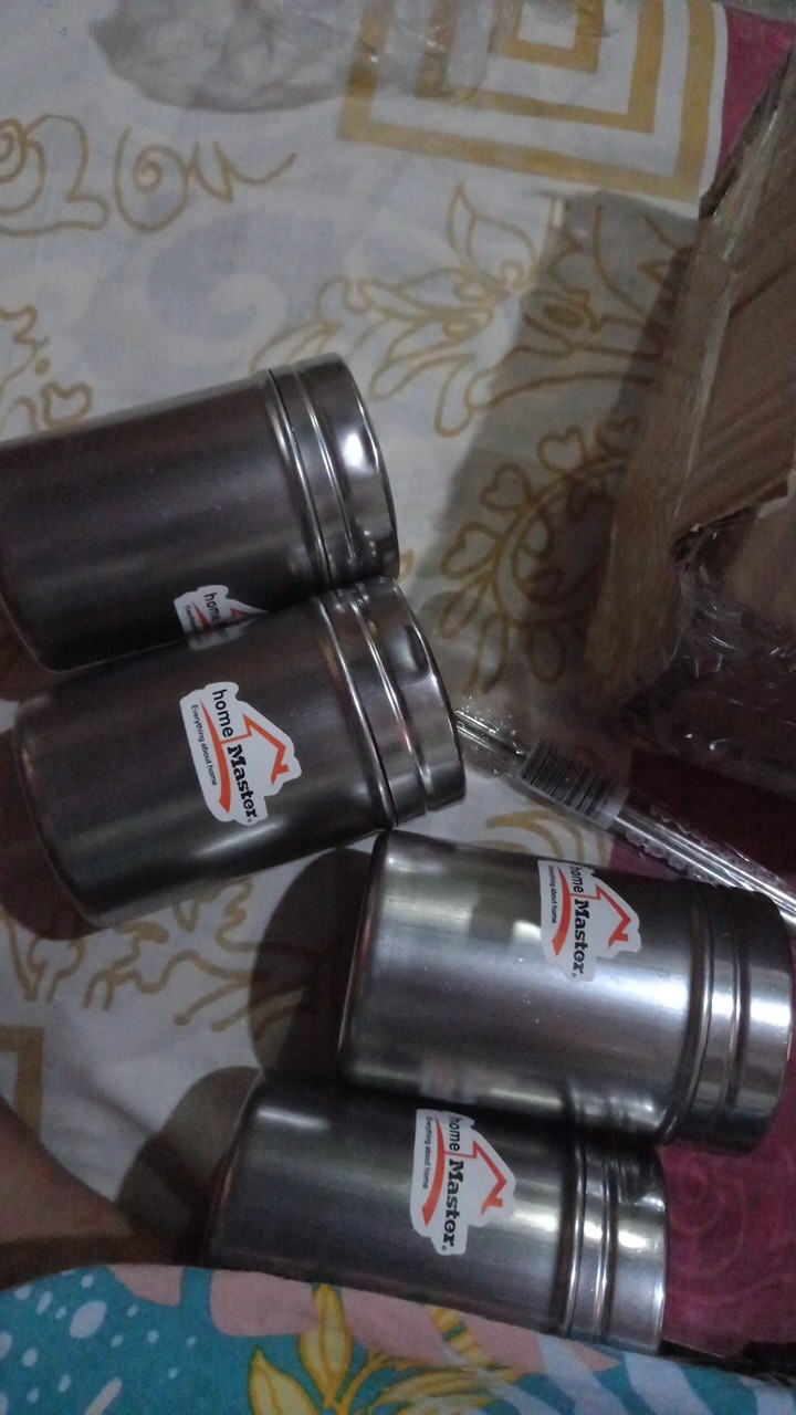 Homemaster Tempat Bumbu Lada/garam/merica Stainless Single Use Large Tbs41003l