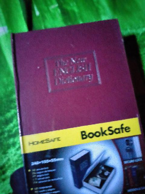 Berangkas Unik Bentuk Buku Kamus Tempat Penyimpanan Hp Uang Duit Emas Brangkas Brankas Berankas Box