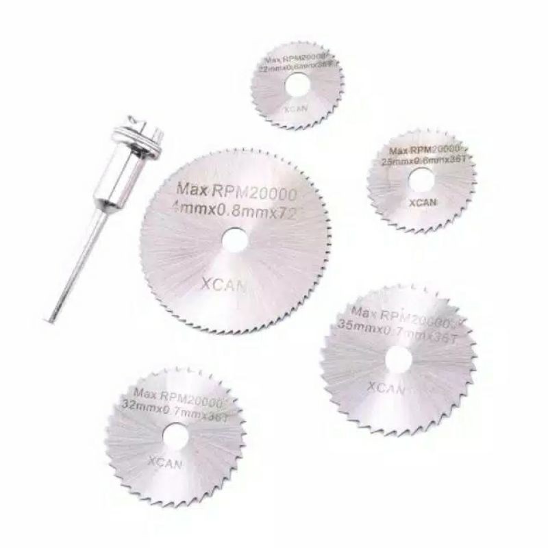 Mata Gergaji Mini Grinder Gerinda / HSS Saw Blade - 22/25/32/35/44 mm - 5 PCS