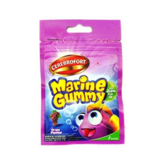 CEREBROFORT MARINE GUMMY GRAPE 20 GR