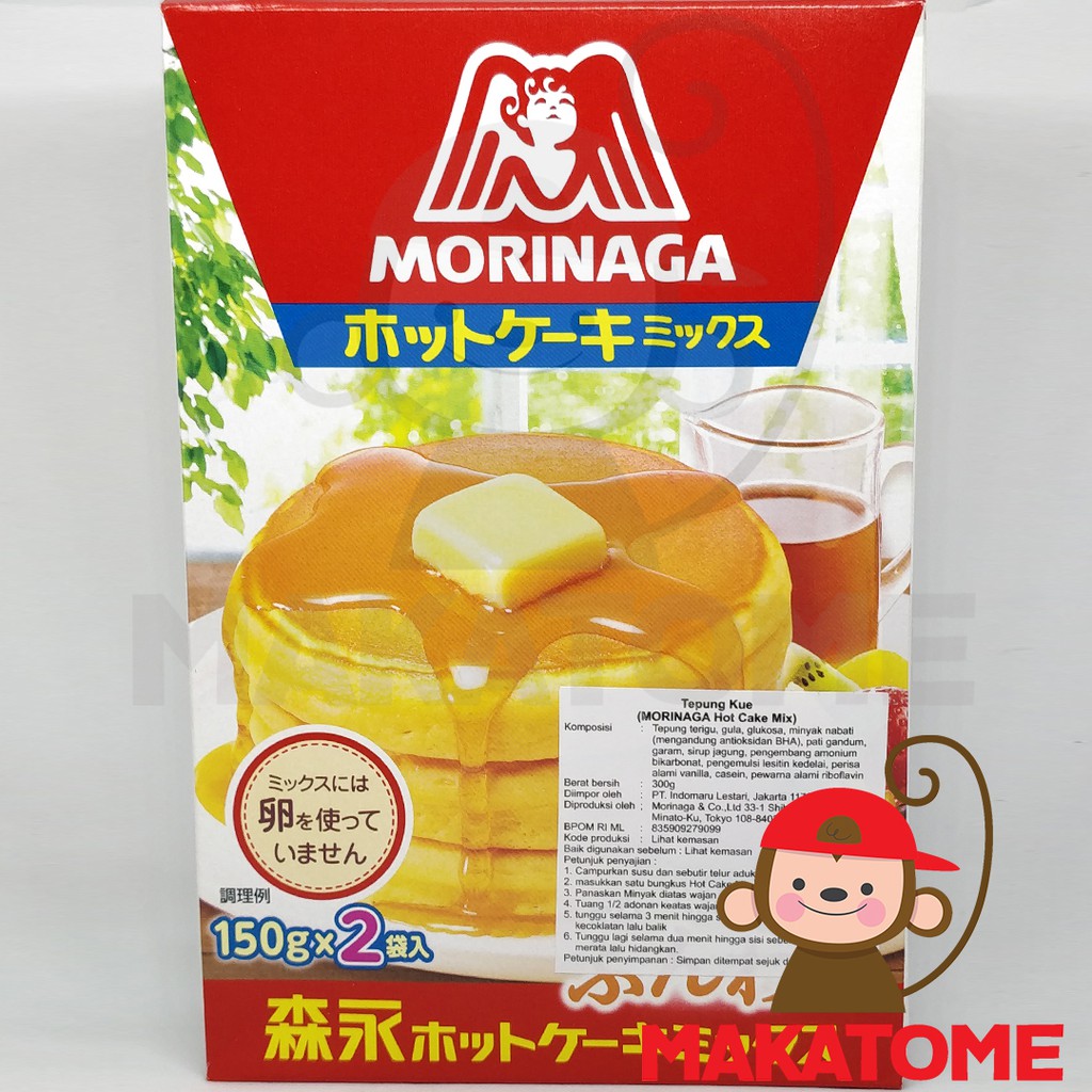 

Morinaga Hot Cake Mix Pancake Japan Jepang Japanese tepung kue 300 gr 300gr flour