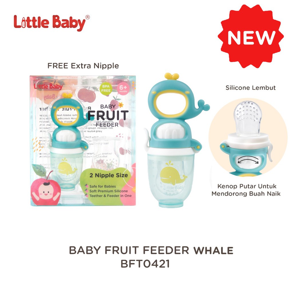 Little Baby Baby Fruit Feeder - Gigitan Buah Bayi 6m+ BFT0421