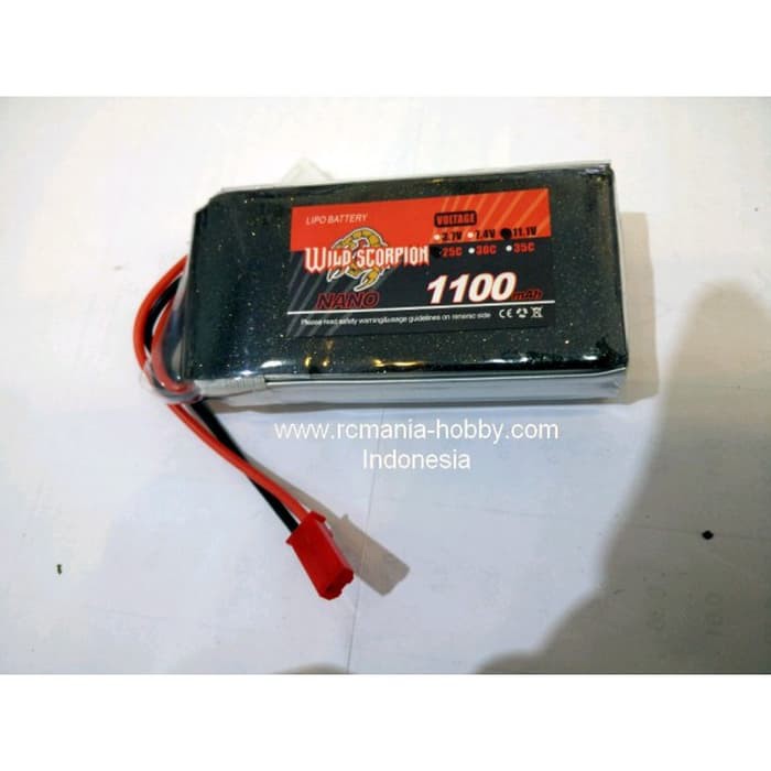 Wild Scorpion Nano 1100mah 3S 25C lipo