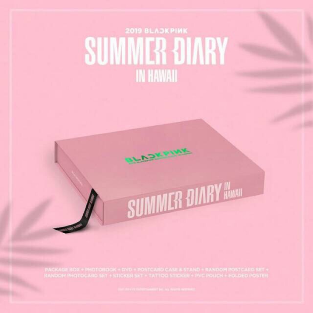 DVD blackpink summer diary Unofficial