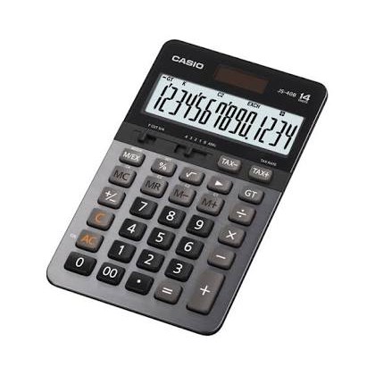 

Casio Heavy Duty Calculator JS-40B - Kalkulator Kantor Office JS 40 B - Hitam