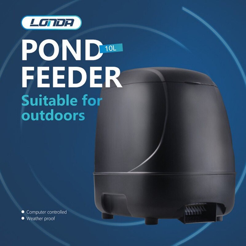 automatic koi fish food feeder