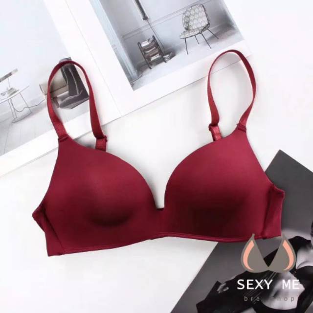 Gosend Push Up Bra ready 38AB Black Pakaian dalam wanita