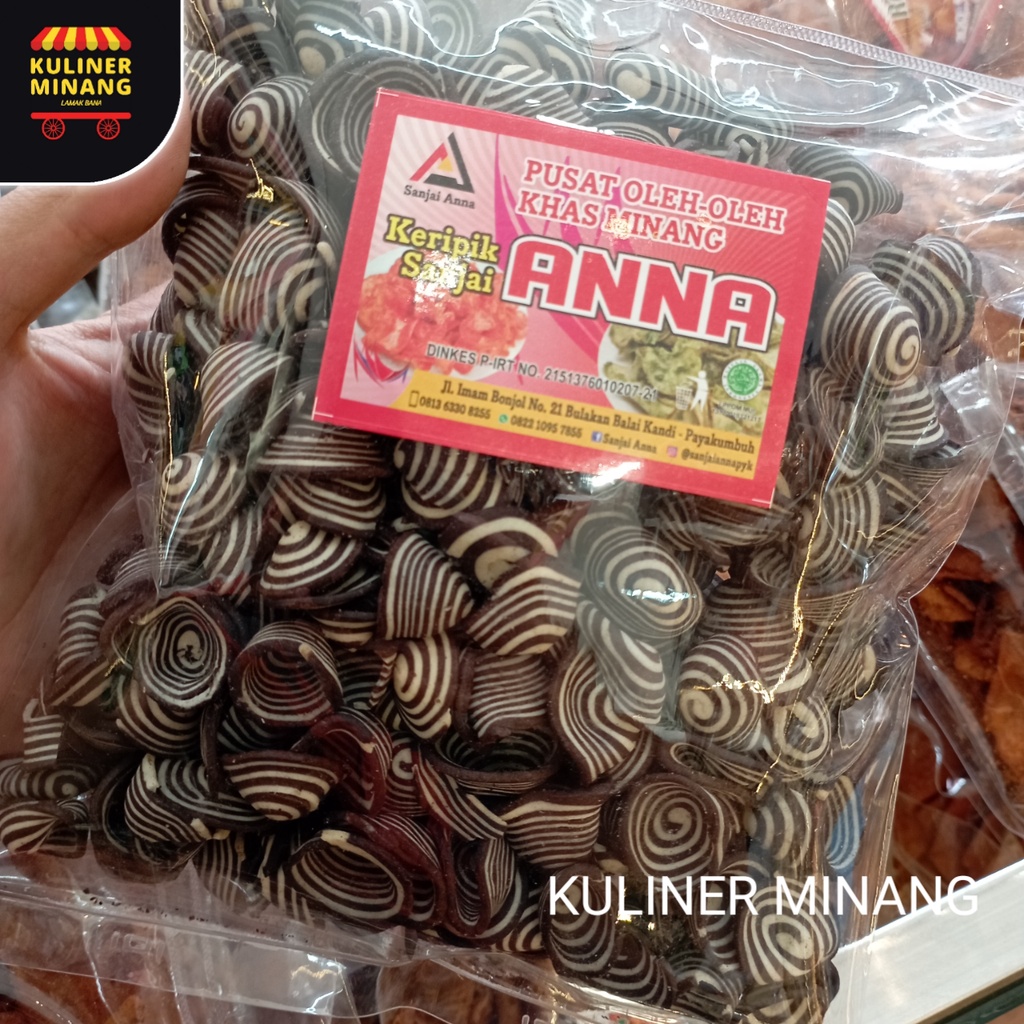 

Kue kuping Gajah Anna Oleh-Oleh Asli Cemilan Kampung Makanan Khas Payakumbuh Padang Jajanan Snack Kuliner Minang Kabau AX00