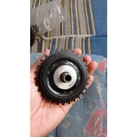 gear rantai belakang copotan sundiro kasea qingqi babymatic 50cc