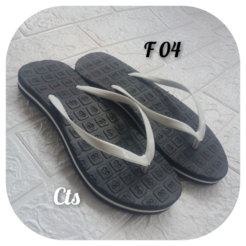 CTS Sandal Jepit Wanita Model Entrik Smile Original F04