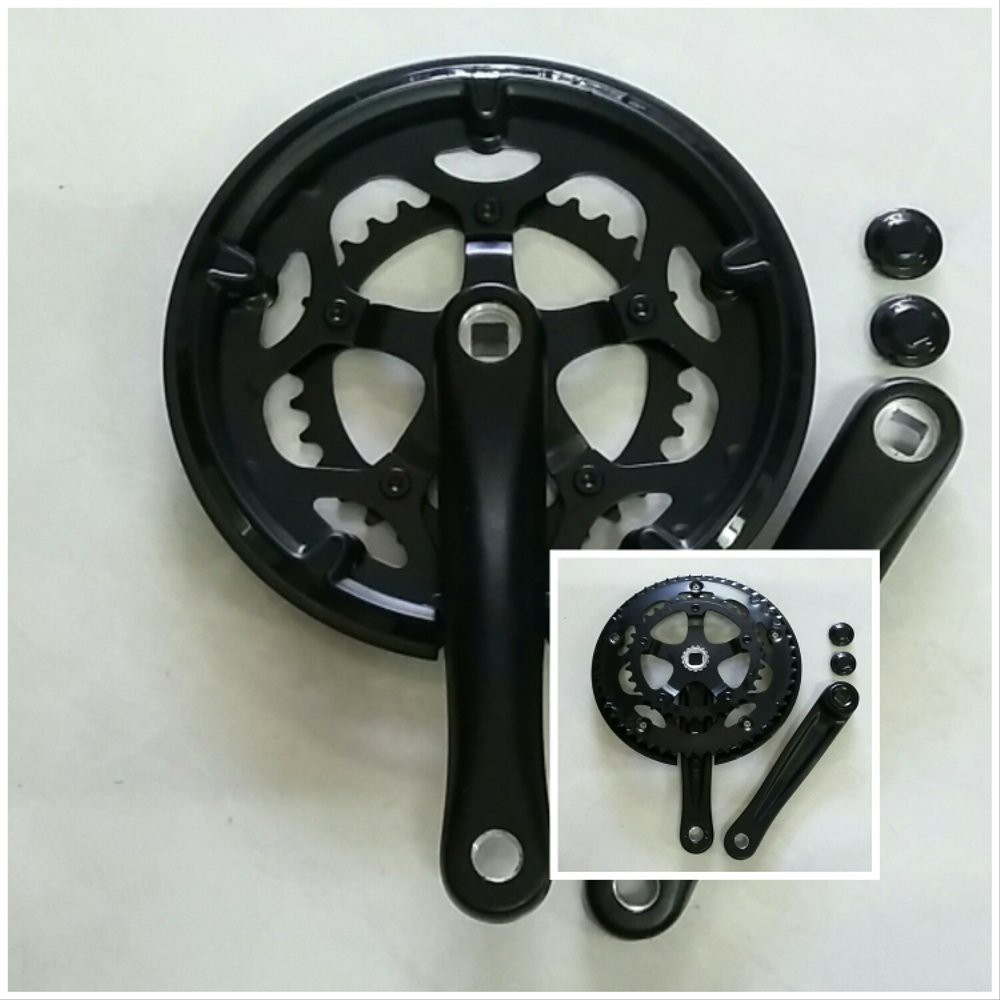 CRANK PROWHEEL BALAP (DOUBLE 50/34T) Diskon