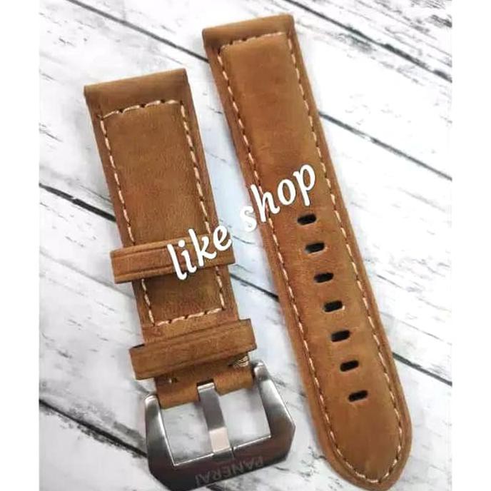 promo | diskon | sale strap tali jam tangan luminor panerai leather kulit terbaik | terlaris