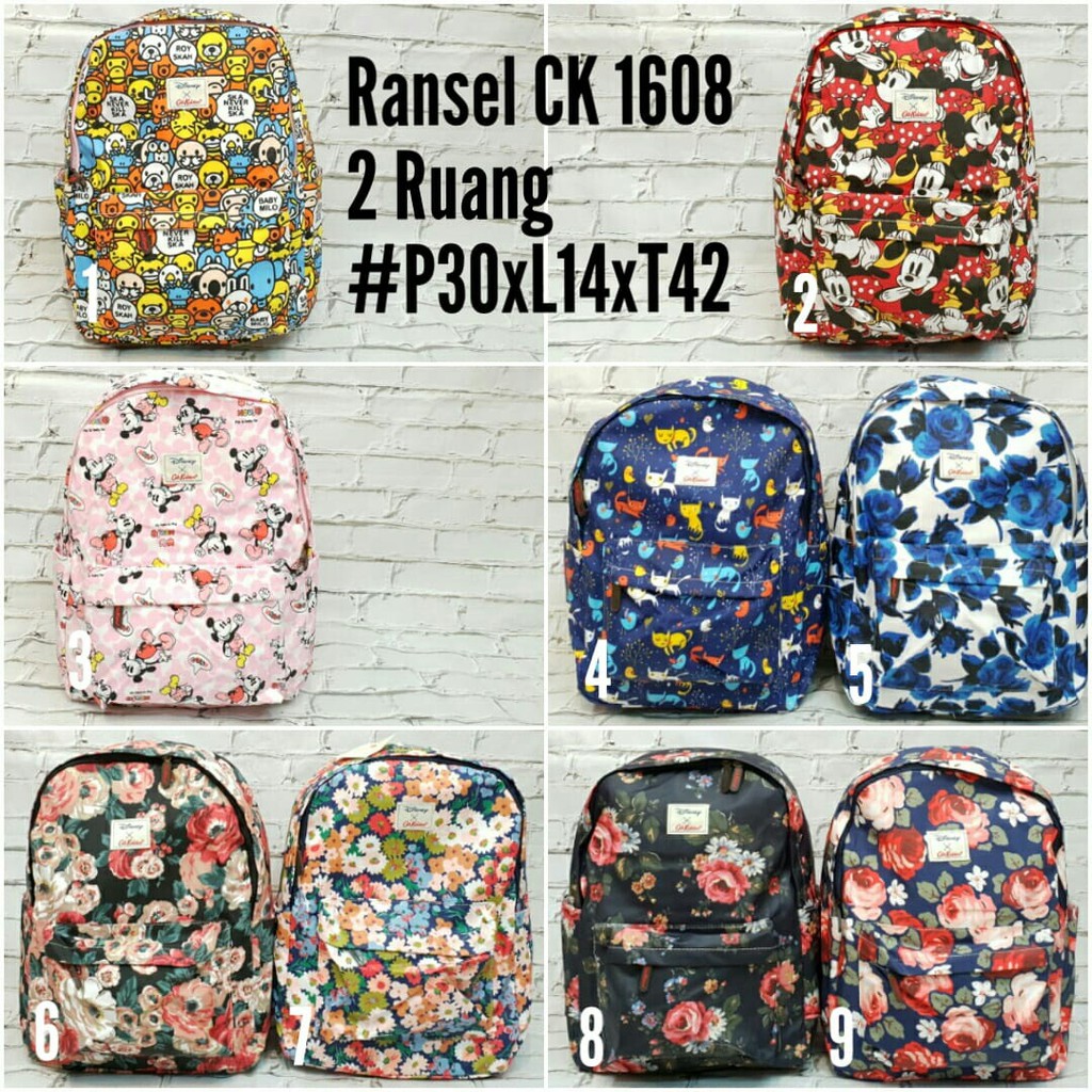 #TasWanita Cantik - Ransel Cath Kidston 1608