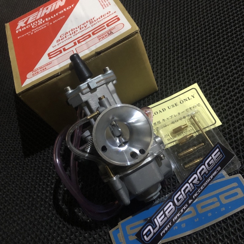 KARBURATOR PWK KEIHIN SUDCO + SETING 38 35 34 33 32 30 28-PWK 24 SC