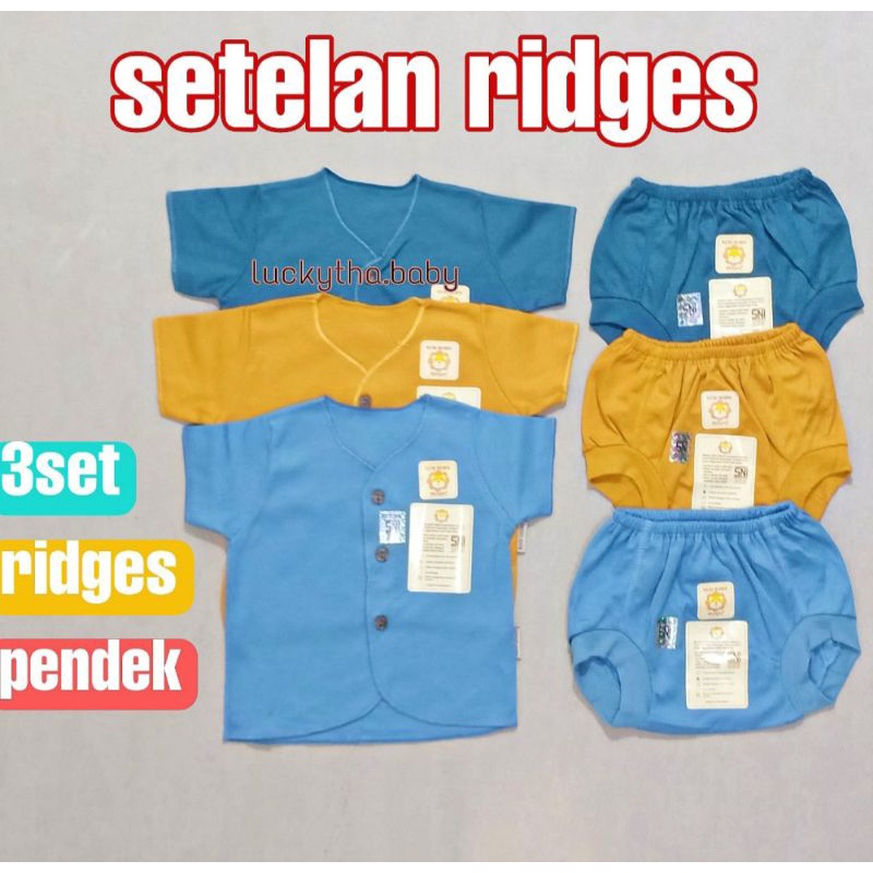 3pcs Setelan Felicia ,Ridges Pendek motif zebra dan Polos world colours nb.s.m.l.xl/ Setelan ridges polos / setelan ridges terbaru,setelan polos