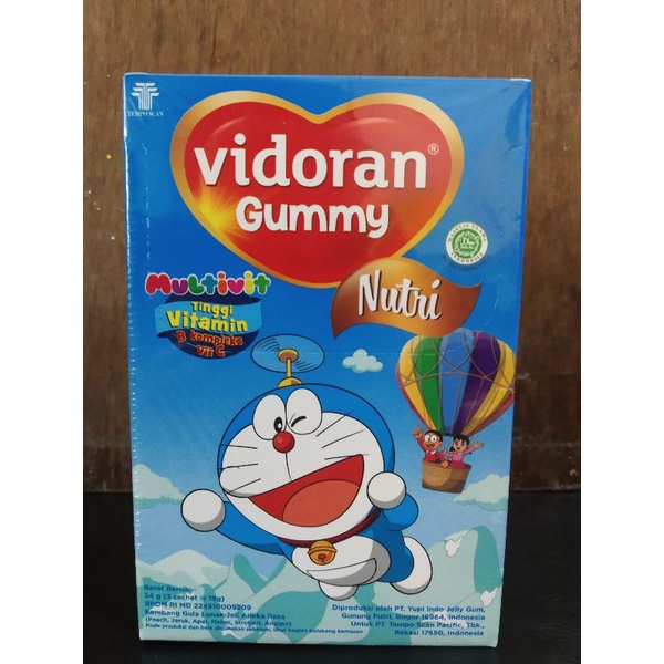 

Vidoran gummy multivit 54g