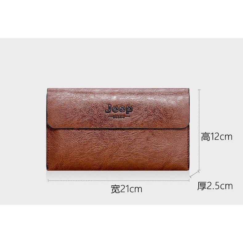 DOMPET CLUTCH JEEP KUALITAS PREMIUM 1717 - BISA COD / BAYAR DI TEMPAT