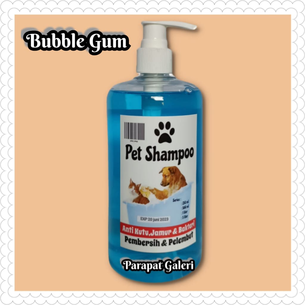 Shampo Jamur &amp; Kutu 500 ml Anti Bacterial untuk Kucing / Anjing dan hewan peliharaan lainnya