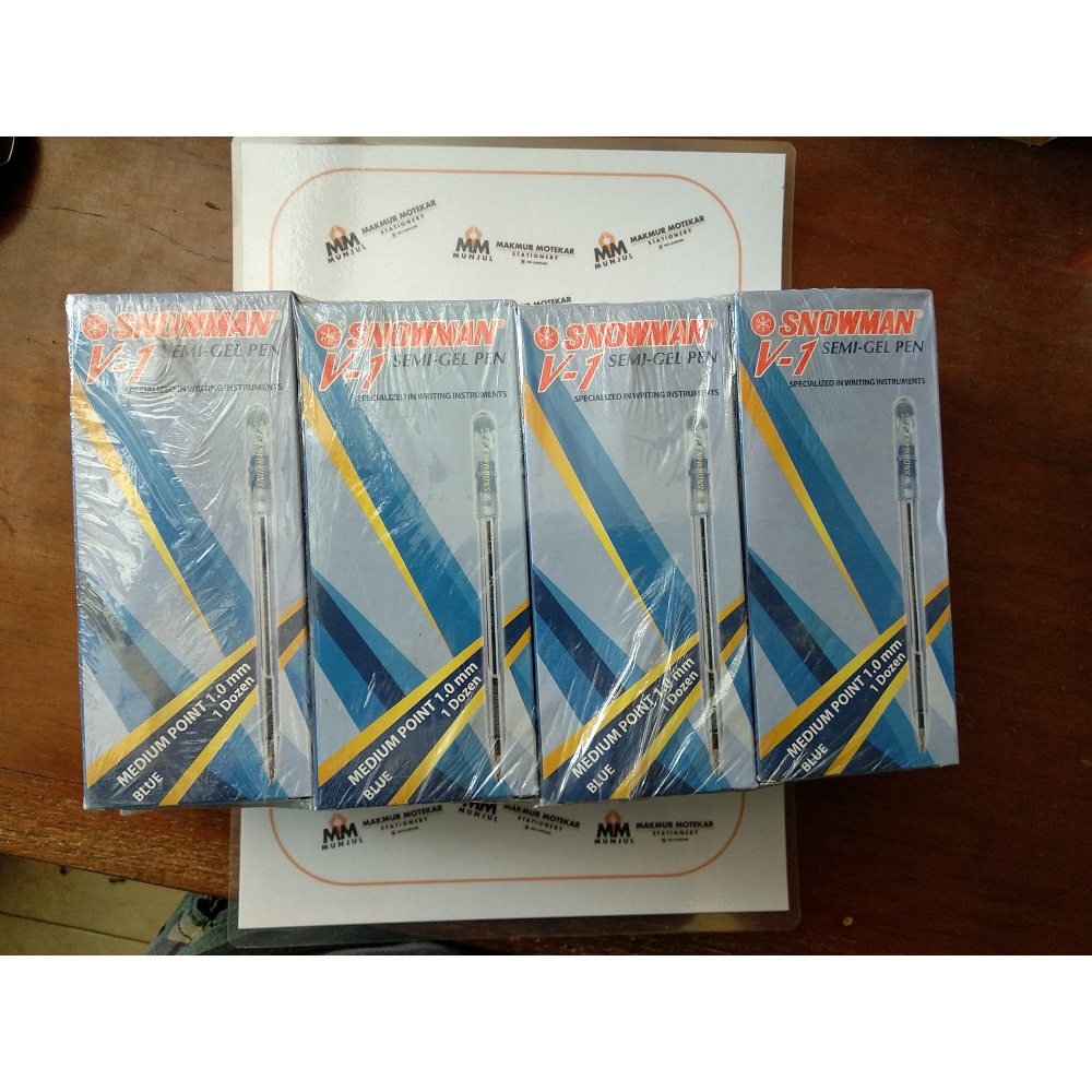 

BALLPEN SNOWMAN V1 BIRU