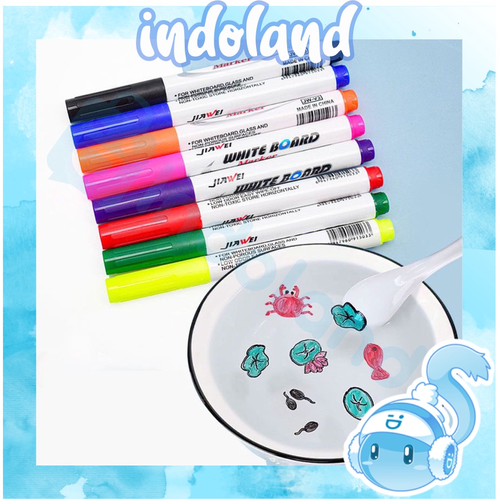 ☀INDOLAND☀ Spidol Ngapung Spidol Papan Tulis Whiteboard Marker Floating Marker Spidol Apung Spidol Ajaib Magic Marker S023