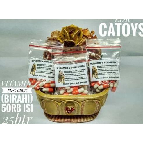 Obat Birahi Vitamin E Kucing/Anjing Penyubur -Original