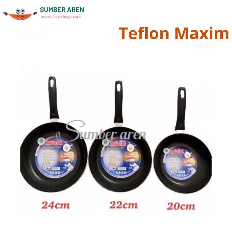 Teflon Maxim Valentino Teflon Penggorengan Telur Maxim