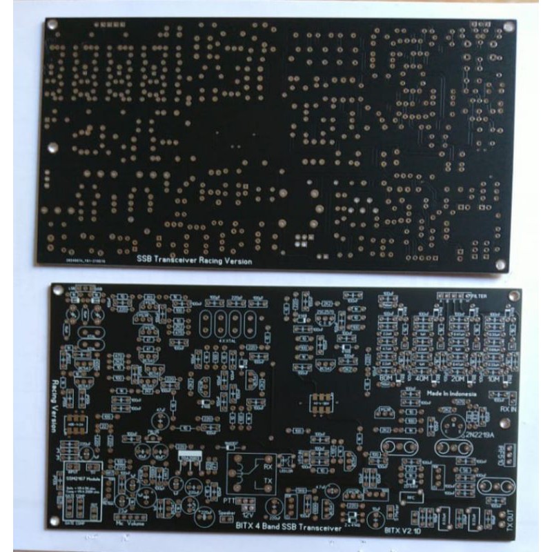 PCB BITX SSB Transceiver 4 Band